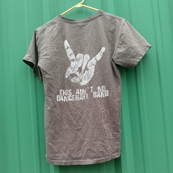 Women's Wade Bowen This Ain't No Dancehall Band Gray T Shirt Size Small Country - Picture 3 of 3